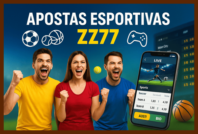 Aposte em apostas esportivas no cassino online ZZ77