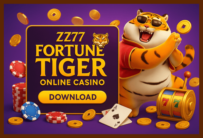 Fortune Tiger é um jogo imperdível no ZZ77 Casino