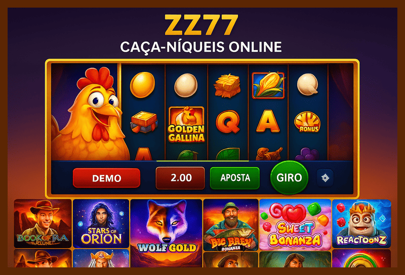 Explore o mundo das slot machines no ZZ77 Casino